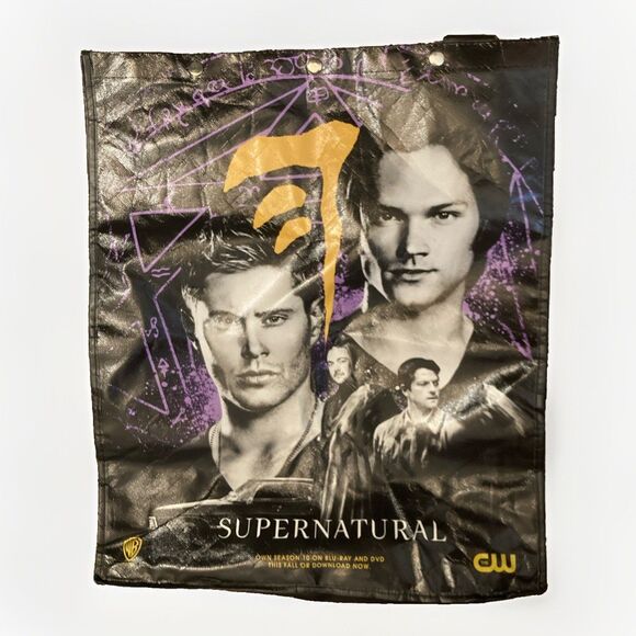 2015 Comic Con Supernatural Exclusive Oversized Swag Bag CW main image 5